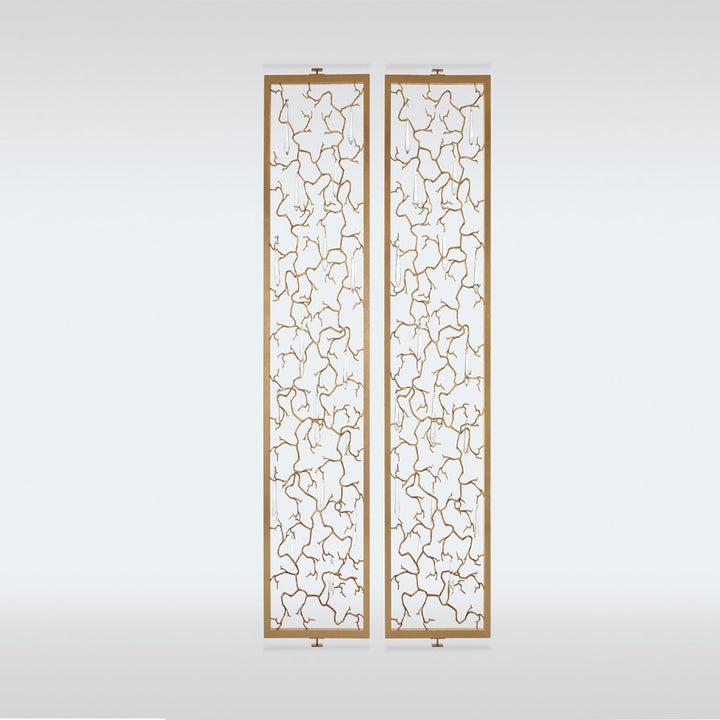 Aqua Vertical Room Divider