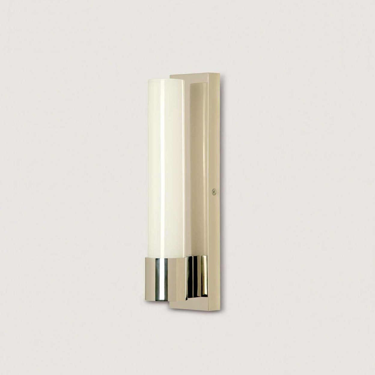 Emperor Bathroom Wall Light - Glass, Nickel