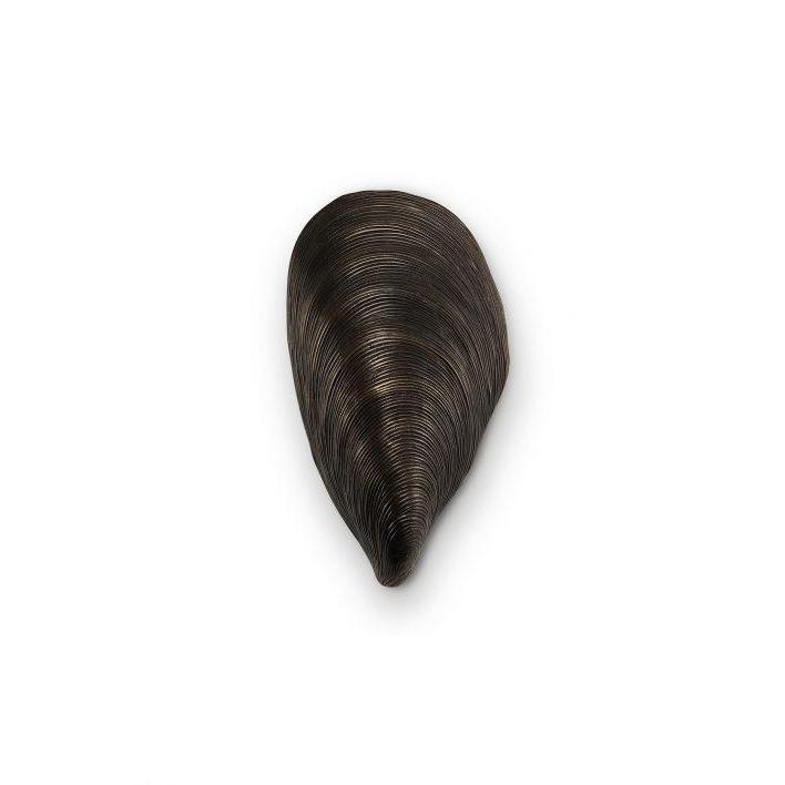 Mussel Shell Bathroom Wall Light - Bronze