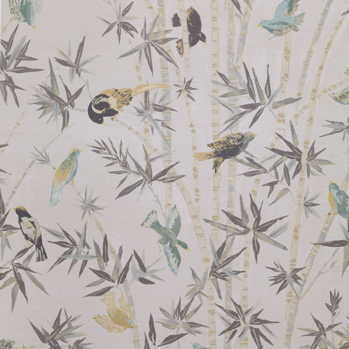 Bamboo Grove Grasscloth - Tobacco Leaf