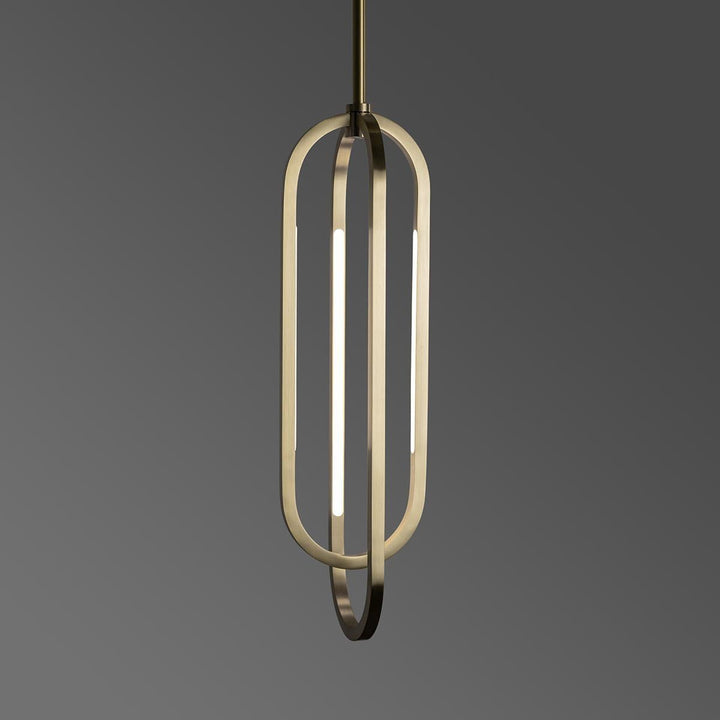 Ovalo Pendant Double