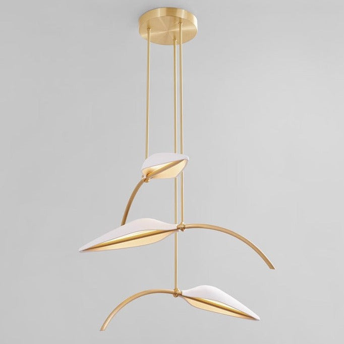 The Spire Leaf Pendant (Falling Leaves)