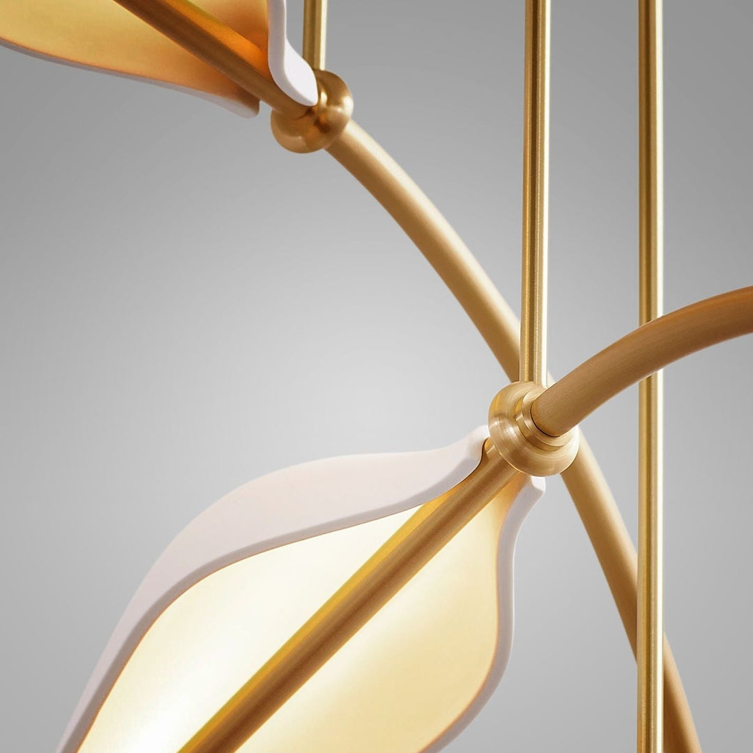 The Spire Leaf Pendant (Falling Leaves)