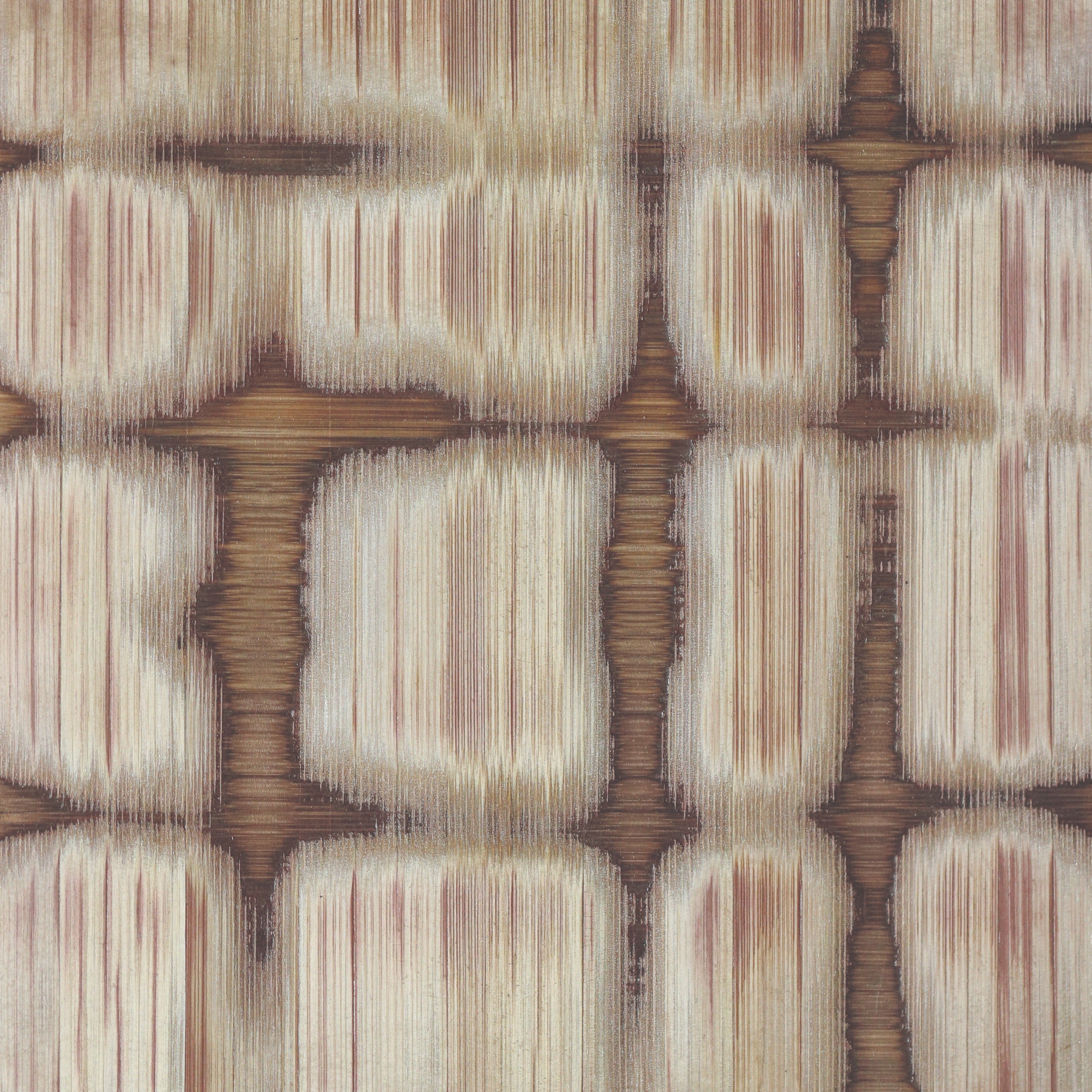 Burnished Woven Straw