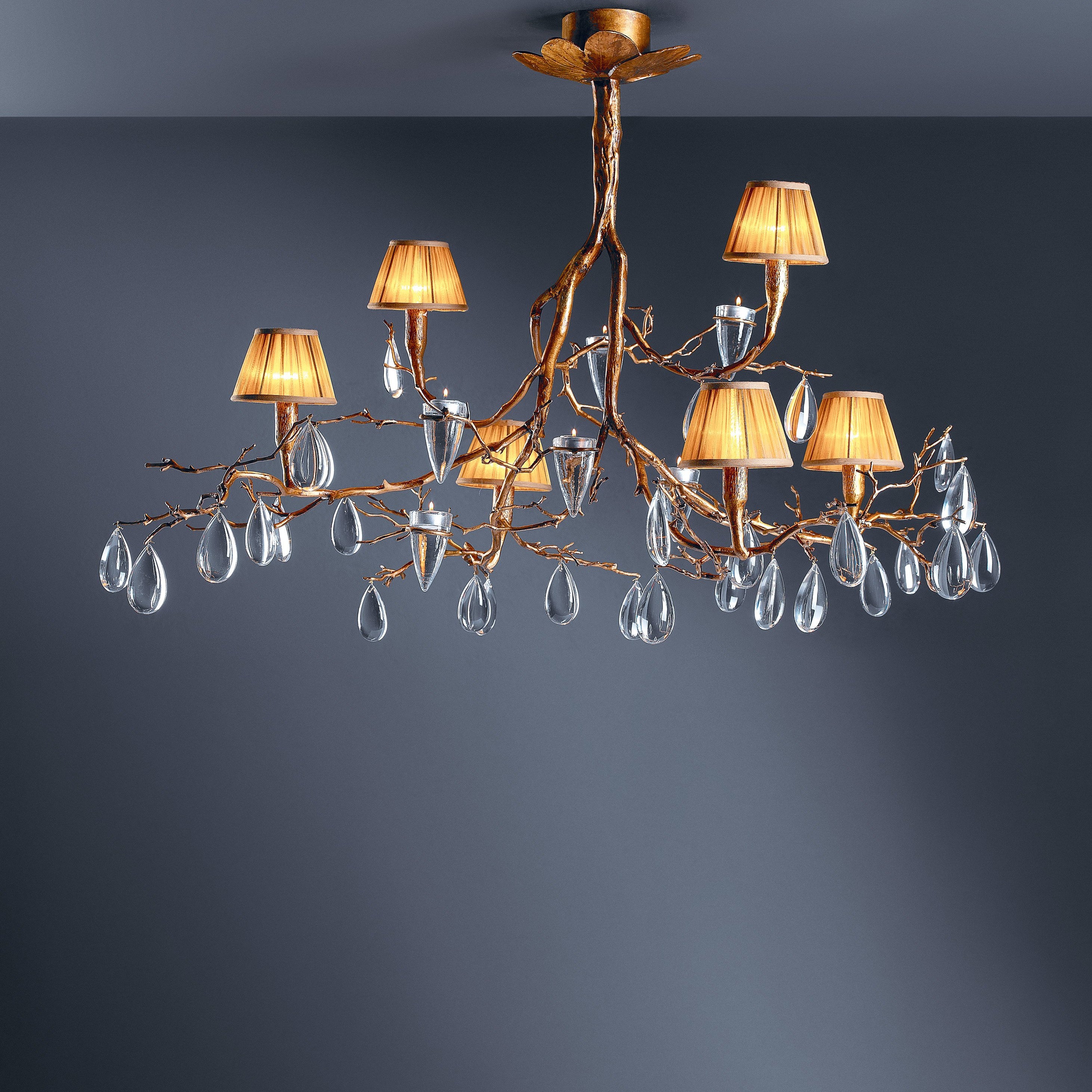 Fascinium 6 Shade Medium Chandelier