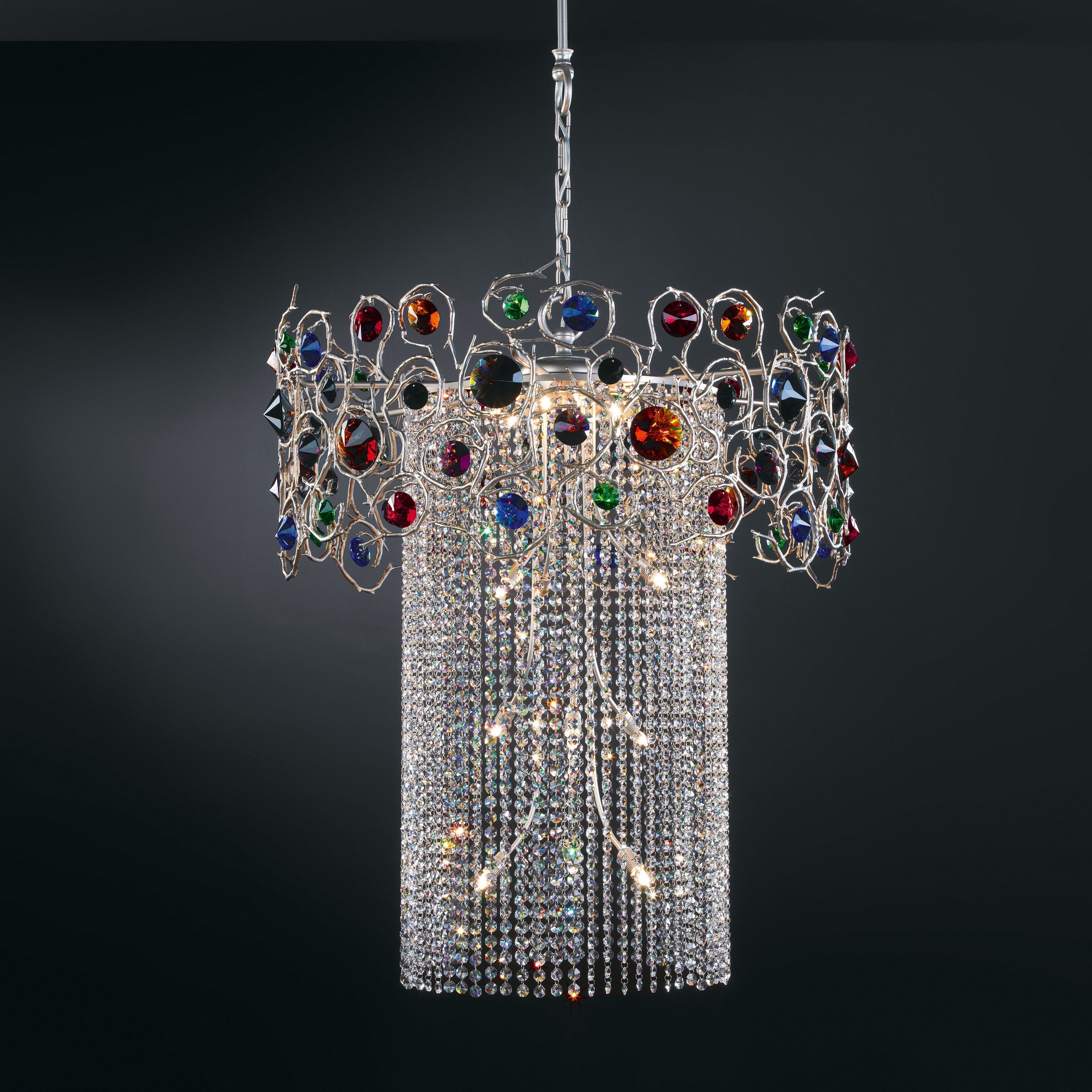 Diamond Round Chandelier