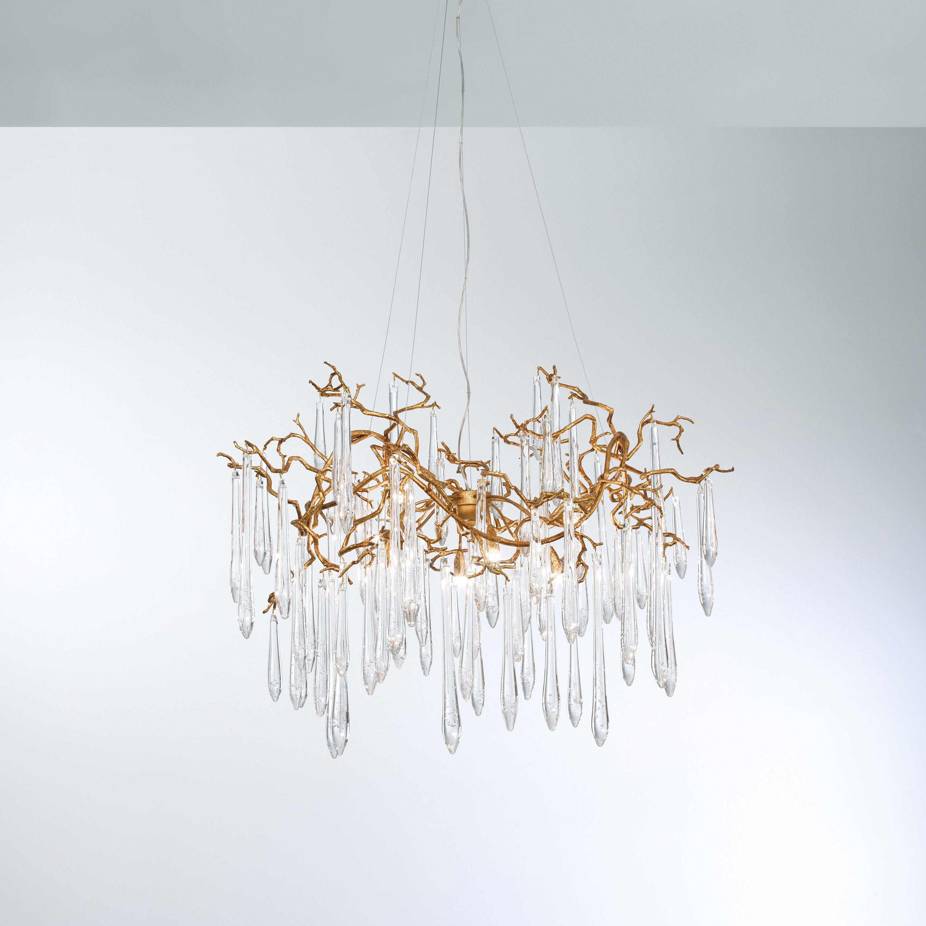 Aqua Organic Medium Chandelier