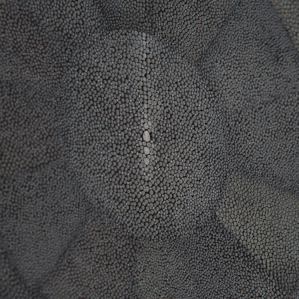 Charcoal Grey Shagreen