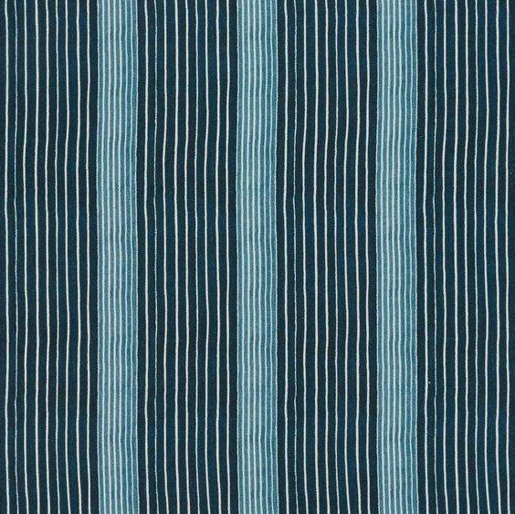 Mediterranean Stripe - Indigo