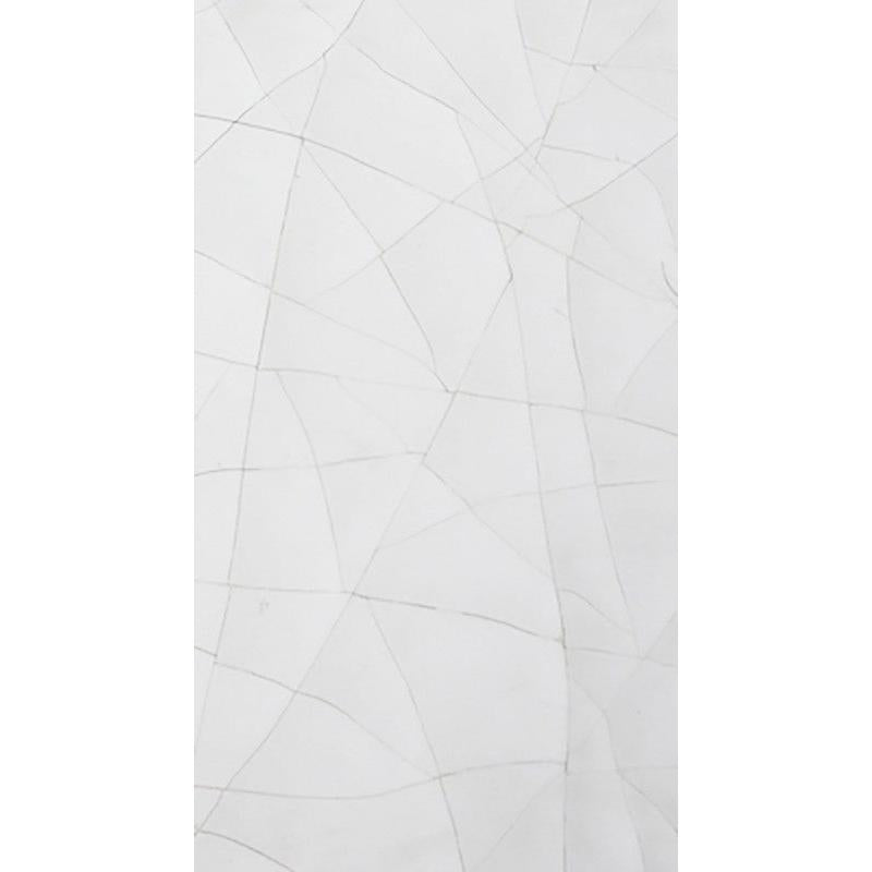 Cracked Linen - White, Multi