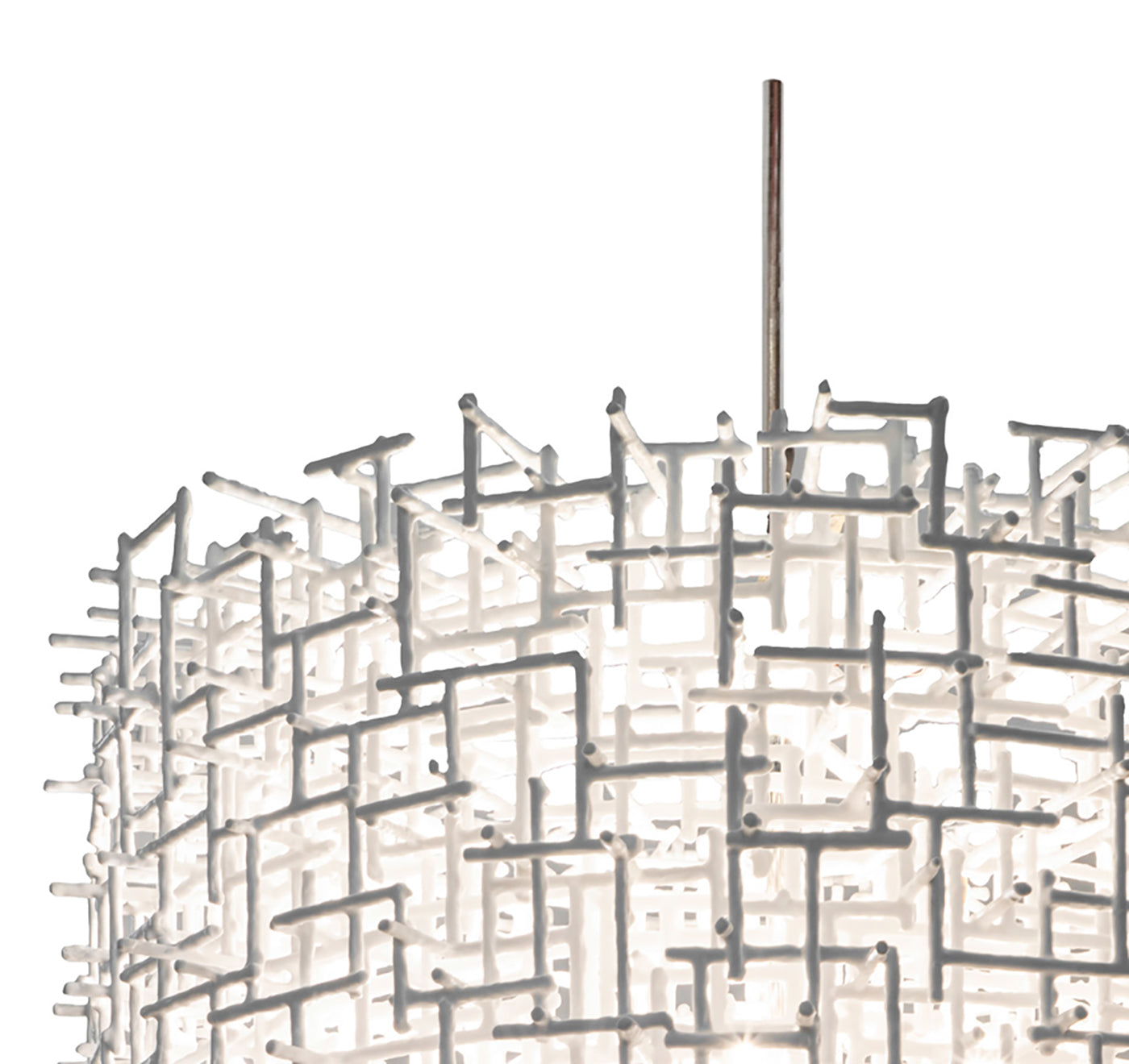 Crosshatch  Chandelier - Drum