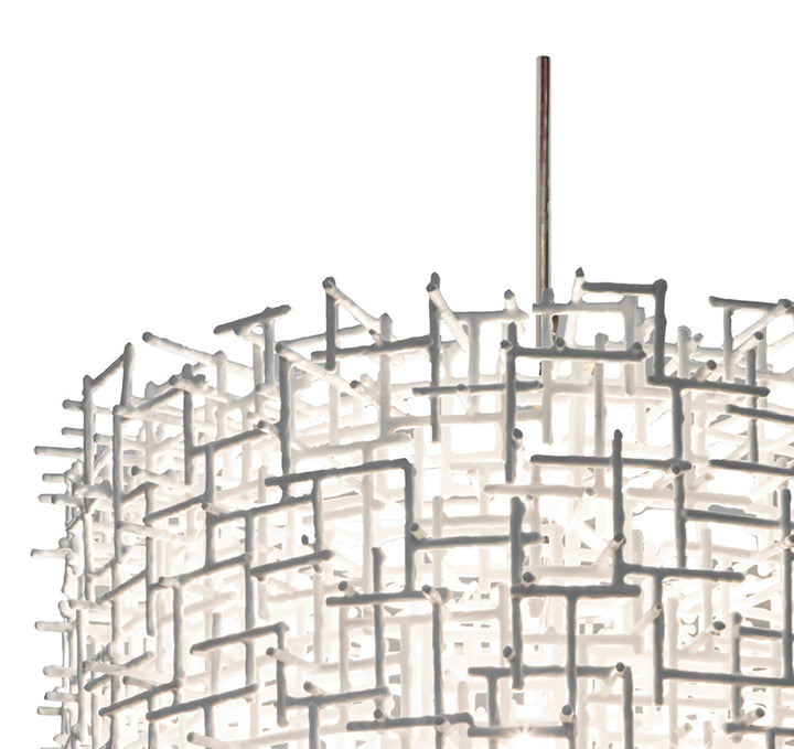 Crosshatch  Chandelier - Drum