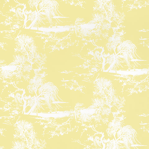 A Contre-Jour Wallcovering - Citron Givre