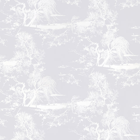 A Contre-Jour Wallcovering - Lavender Milk