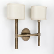 Oval Double Sconce