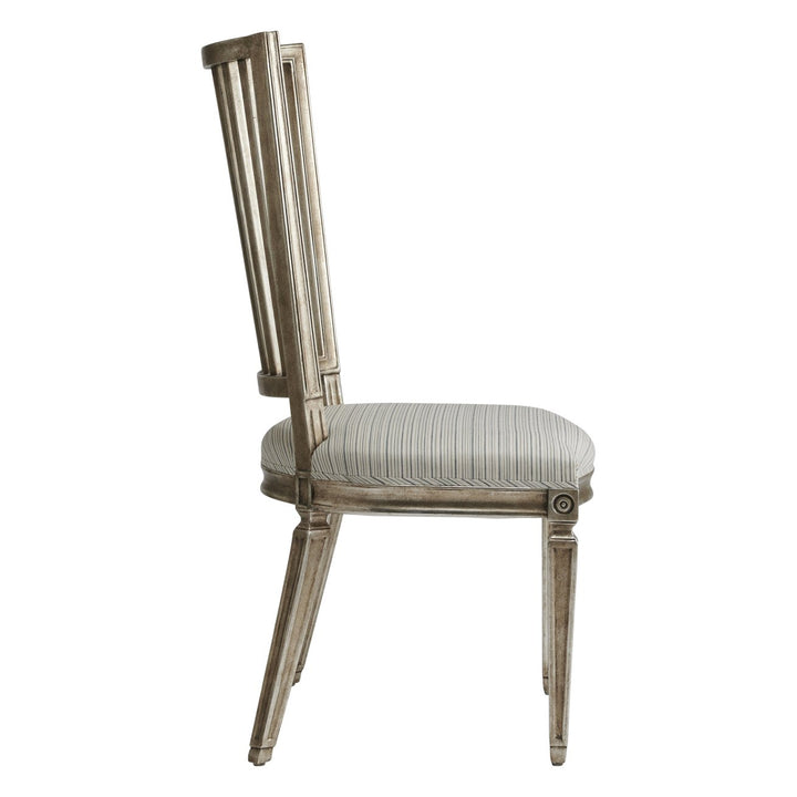 Italian Louis XVI Sidechair Silver