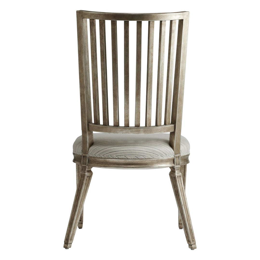 Italian Louis XVI Sidechair Silver