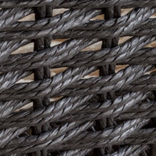 Danish Cord - Black (Closed Weave)