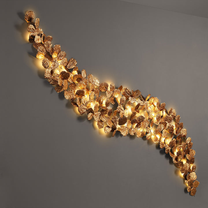 Pathleaf Serpentine Wall Sculpture