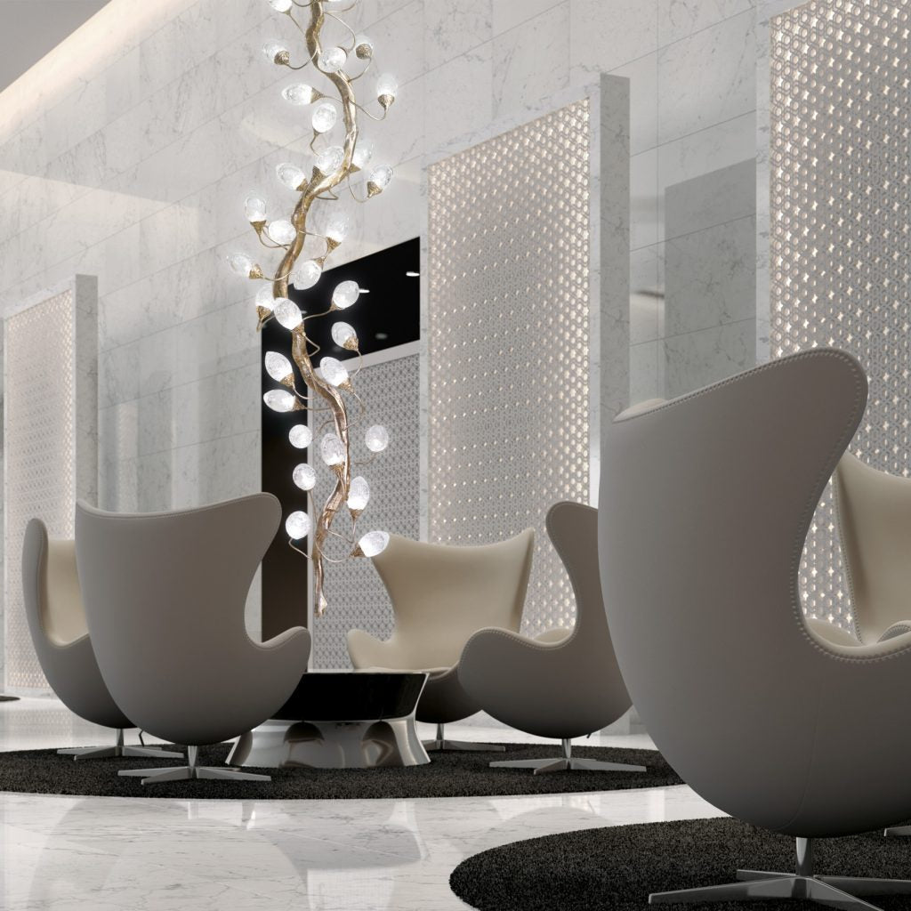 Lotus Staircase Chandelier