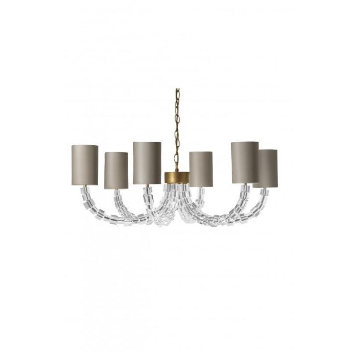 Round Bathroom Lartigue - Chandelier Clear - French Bras