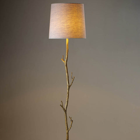 Forest Floor Lamp - Burnished Gold