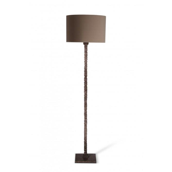 Static Floor Lamp - Burnt Silver
