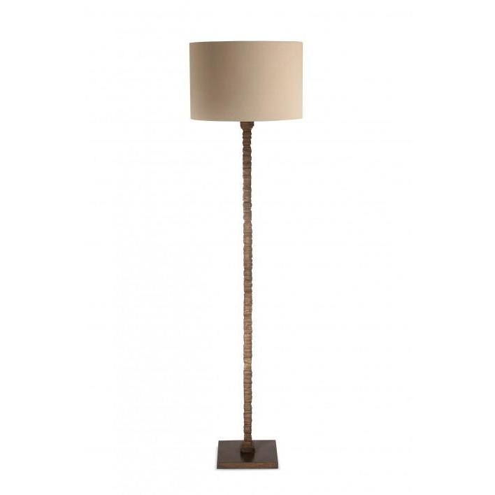 Static Floor Lamp - French Brass