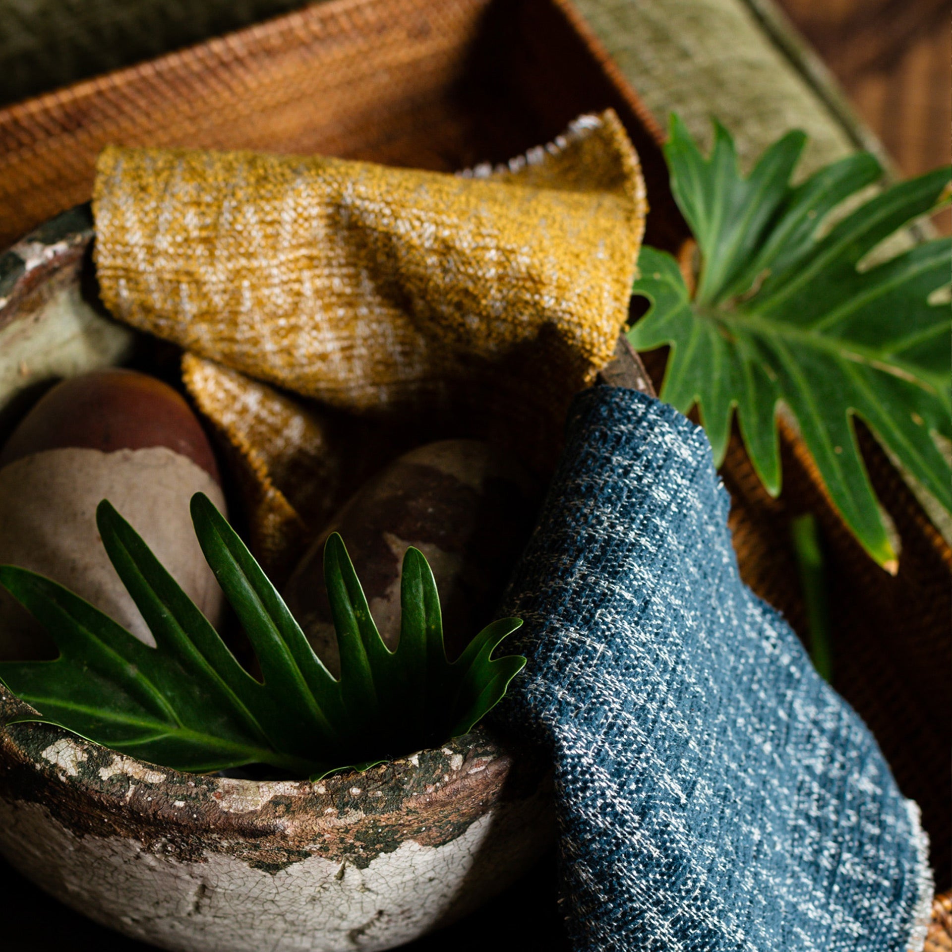 Pendhapa Fabric - Mineral