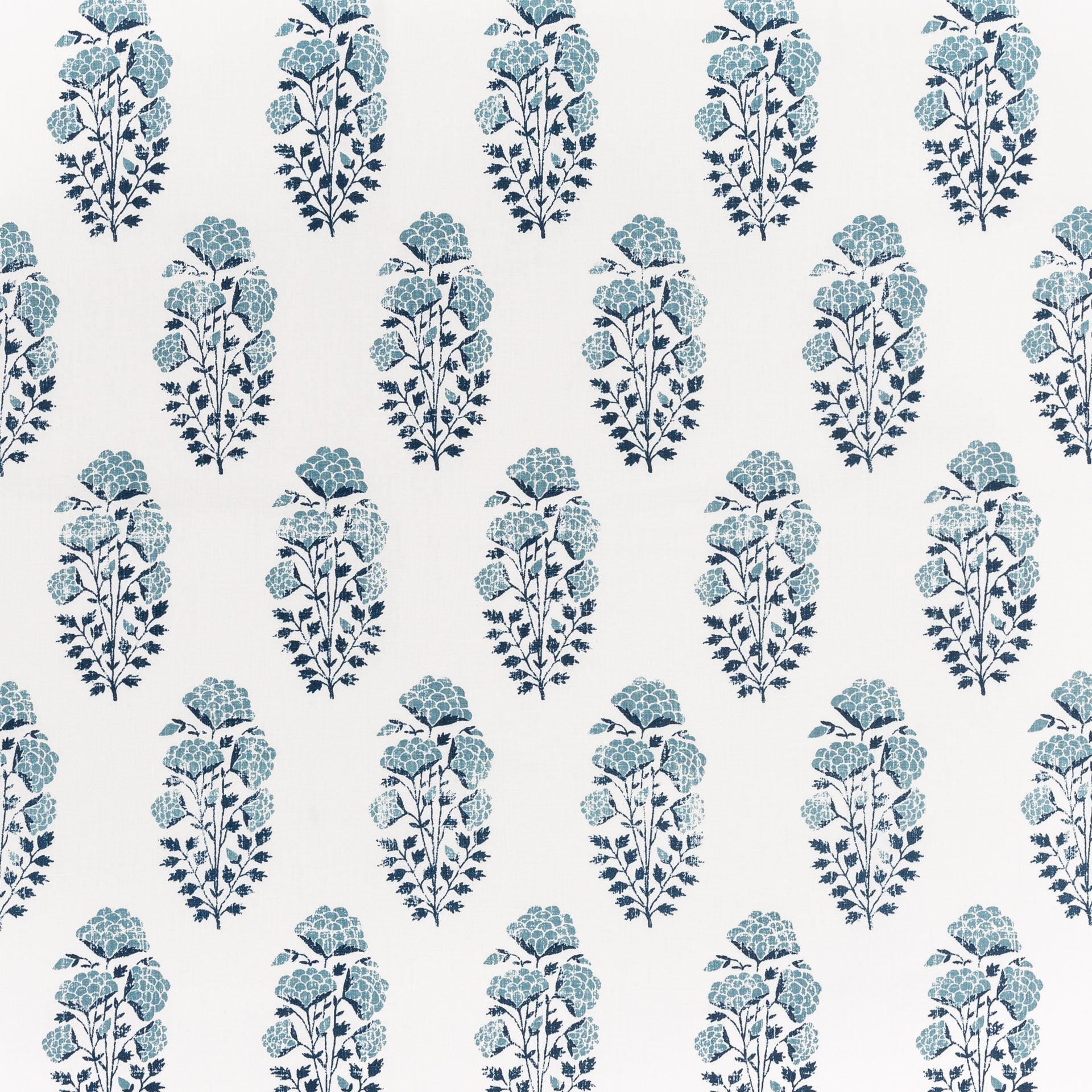 Tagetes Fabric - Indigo