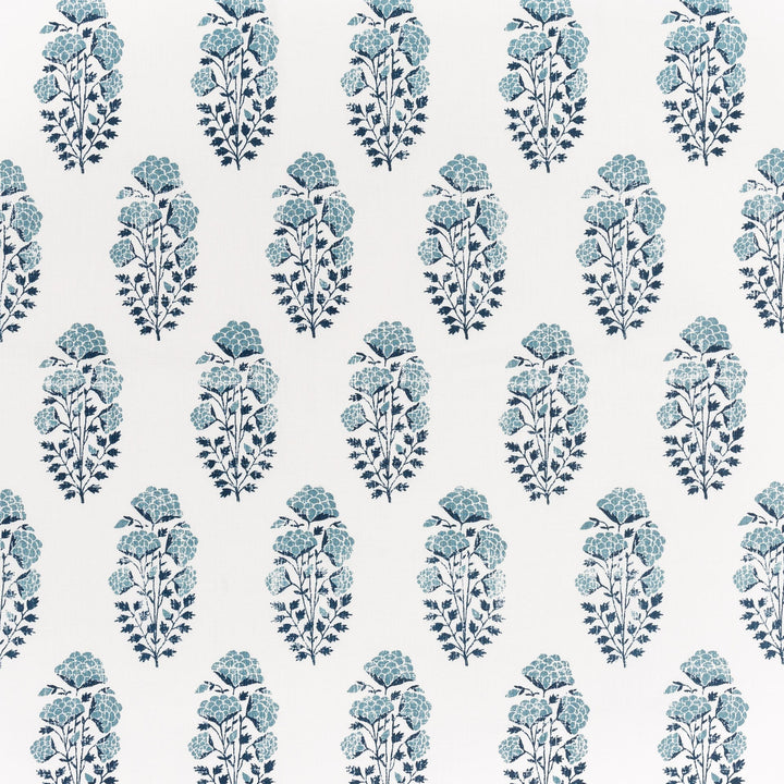 Tagetes Fabric - Indigo