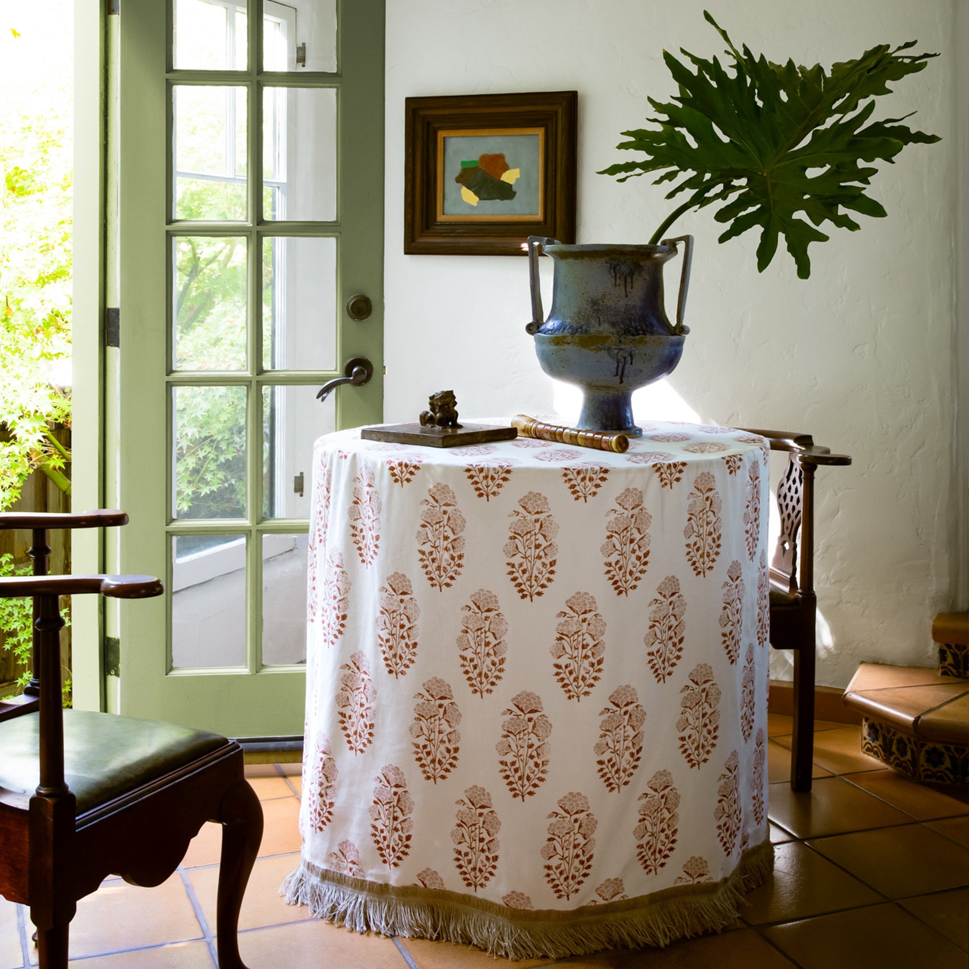 Tagetes Fabric - Sumac