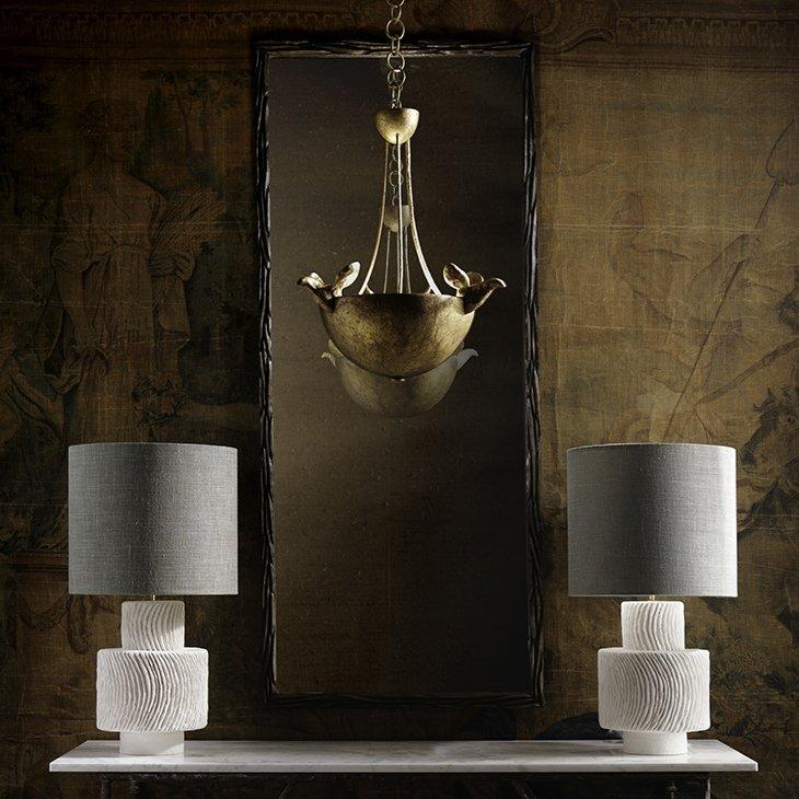 Laurel Mirror - Rectangular, Large