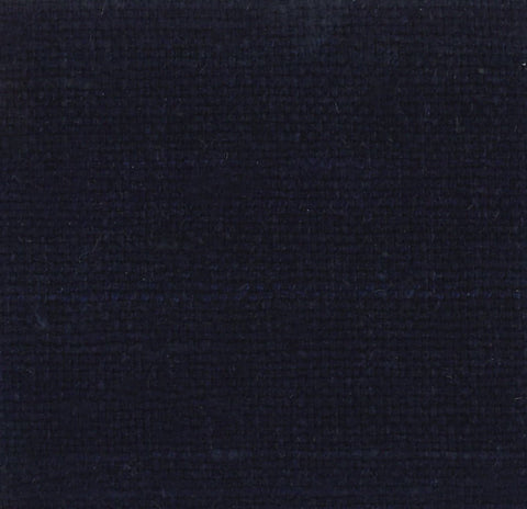 Lampshade Fabric - Navy Silk Linen