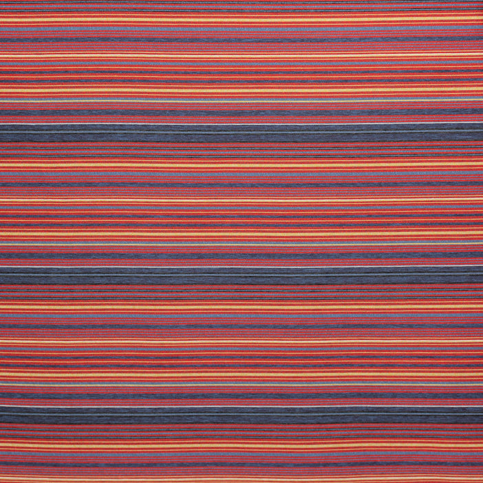 Narrow Anatolia Stripe - Red & Blue