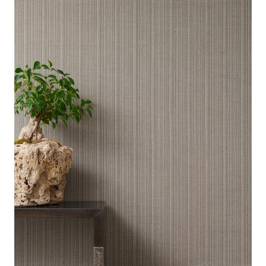 Pacific Stripe Linen - Coastal Slate