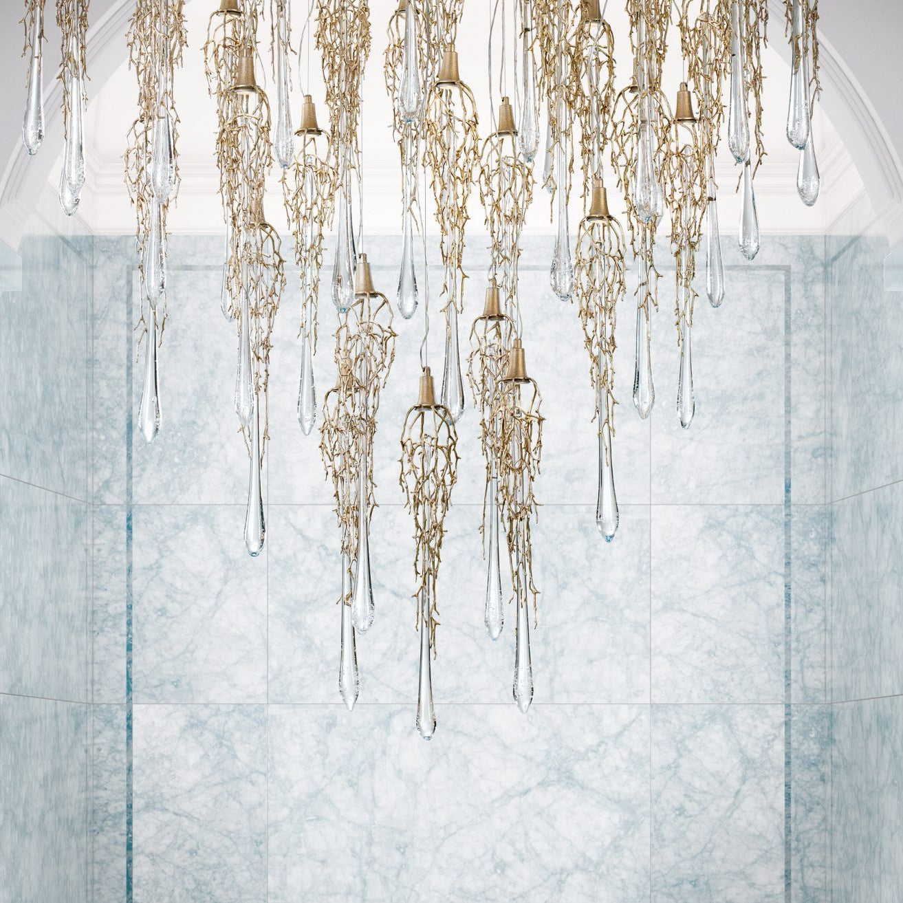 Liquid Grand Chandelier