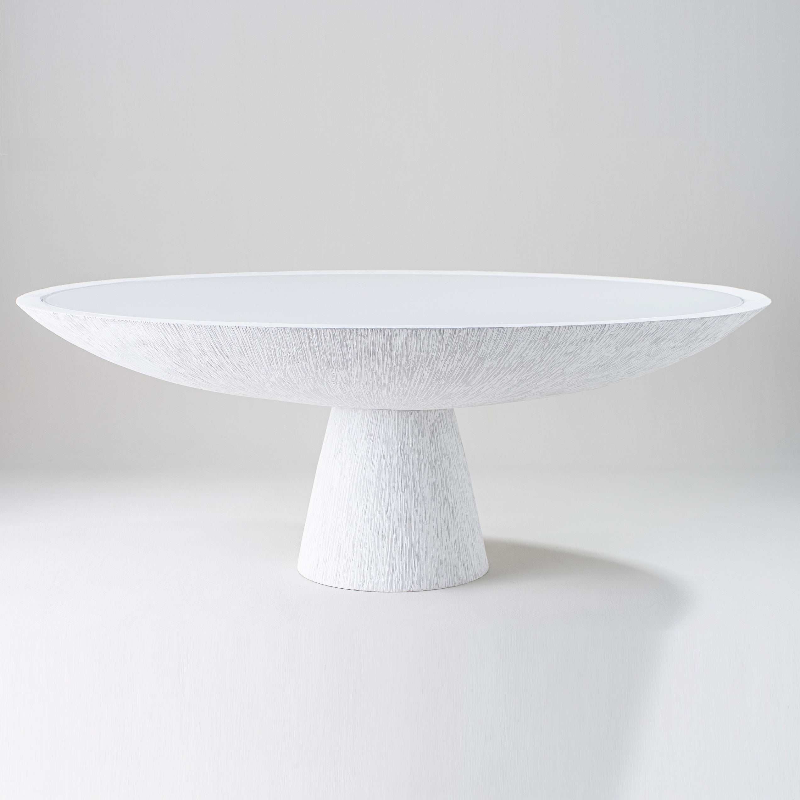 Marina Coffee Table - Scratched Plaster