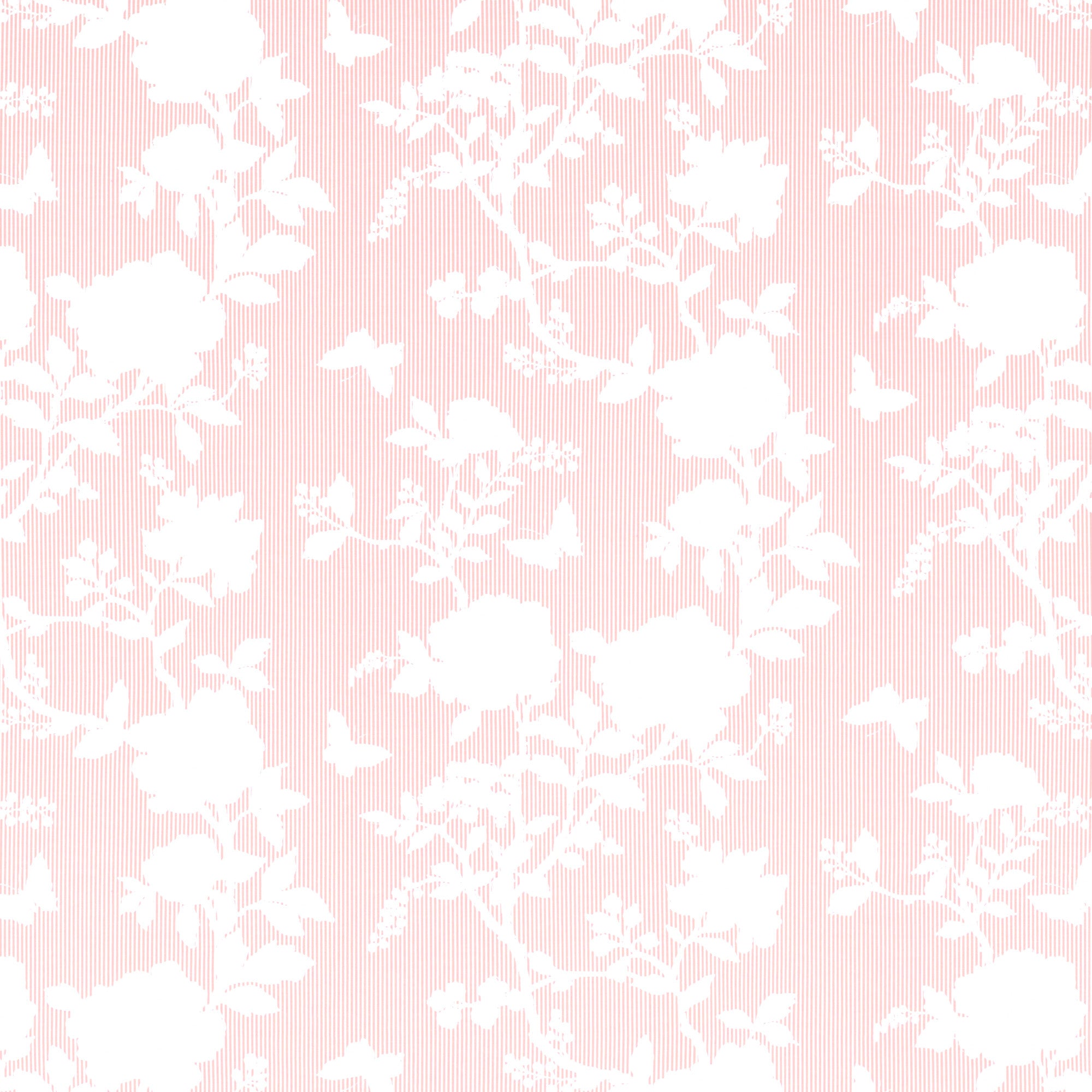 Peony Pinstripe - Pink