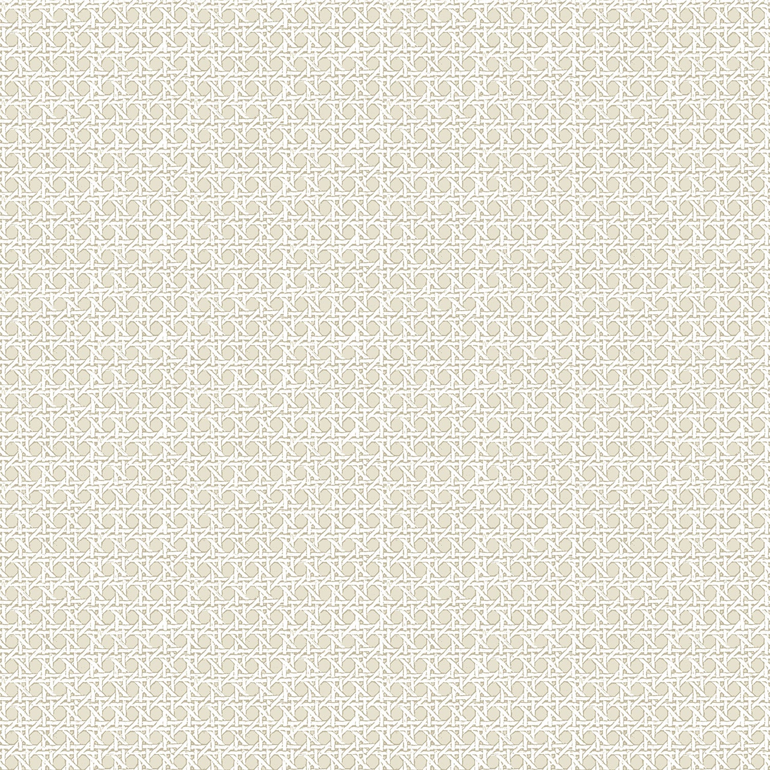 Petit Rattan Wallpaper - Stone