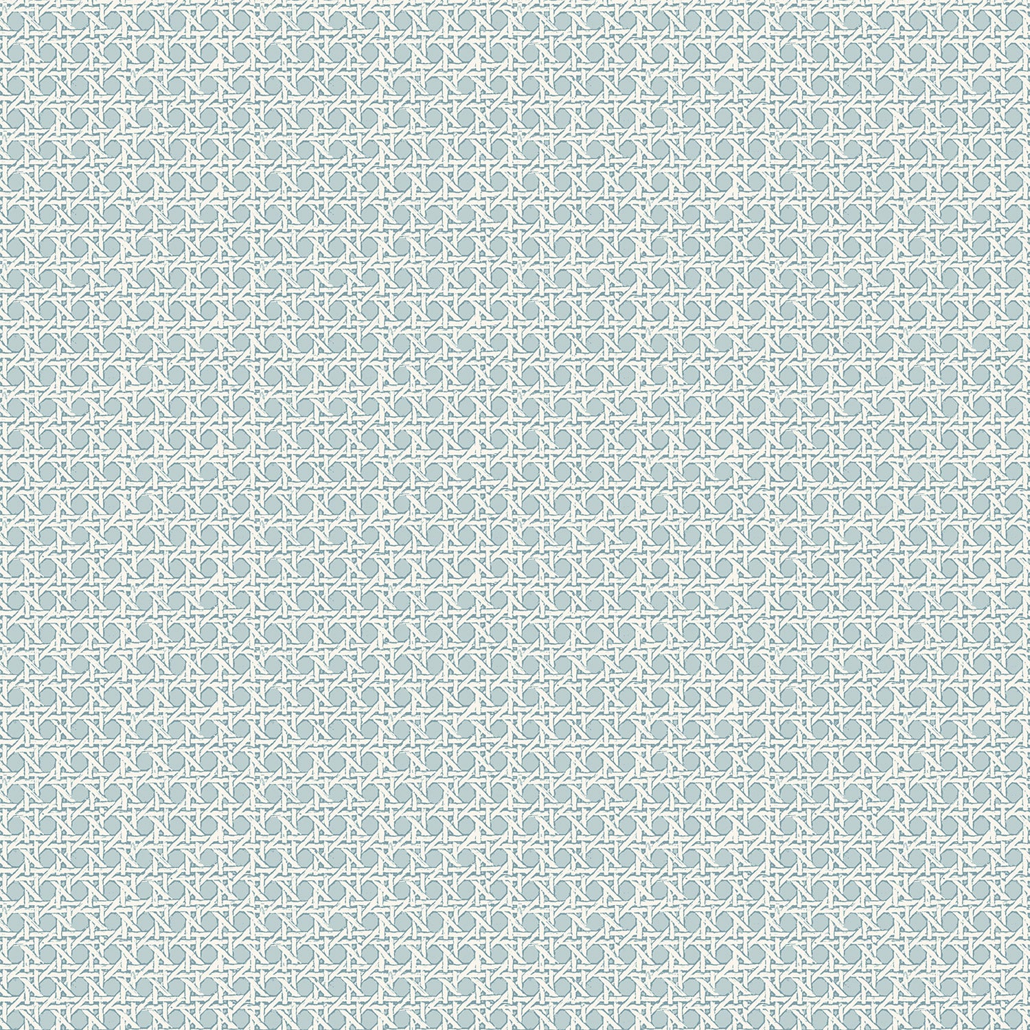 Petit Rattan Wallpaper - Marine
