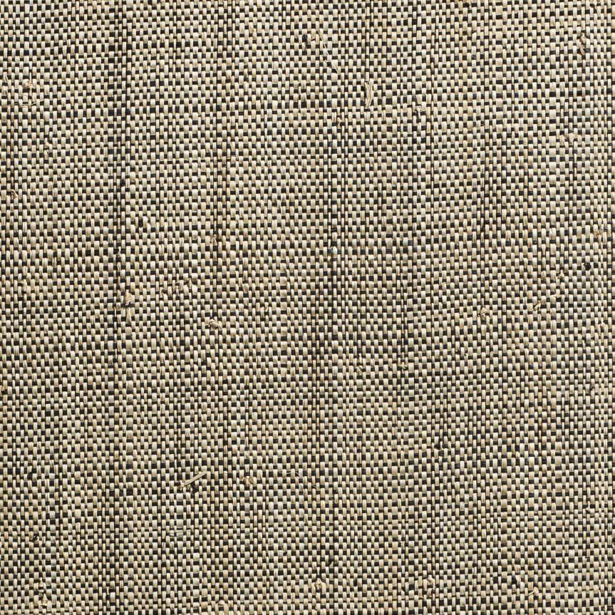 Raffia Vertical Strie Dark Chocolate/Ivory