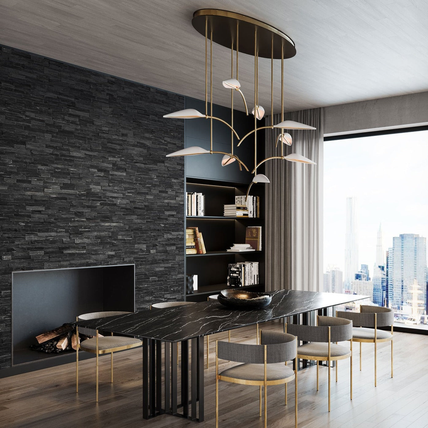 The Spire Leaf Pendant 9