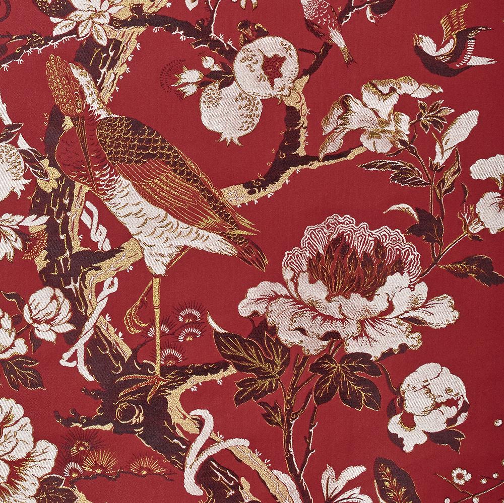Silkbird Jacquard - Red Lac