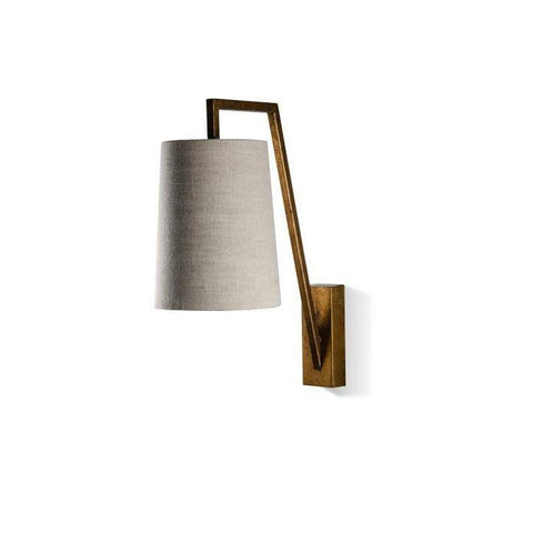 Monty Junior Wall Light - White Gold