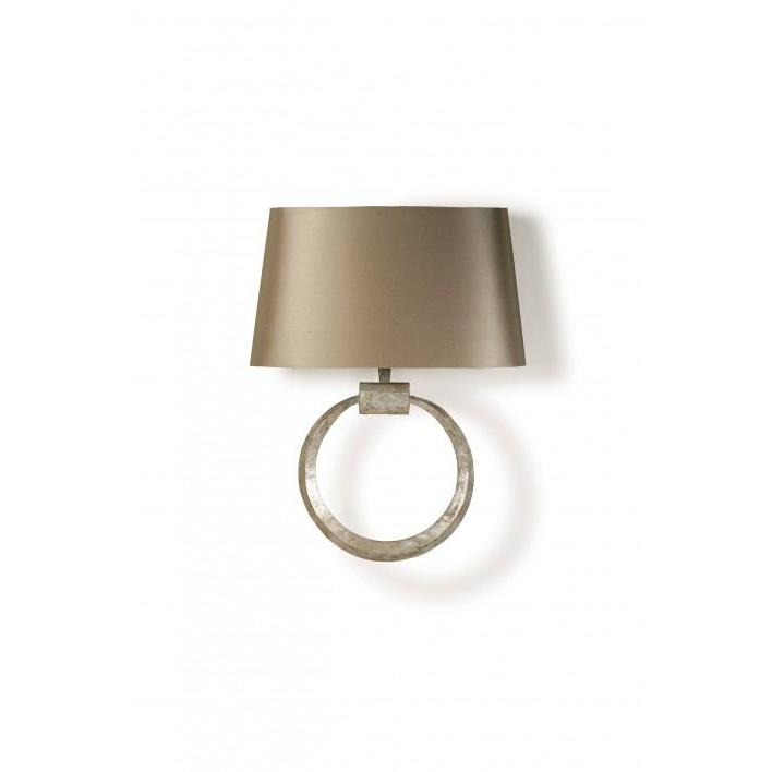 Ring Bathroom Wall Light - Decayed Silver