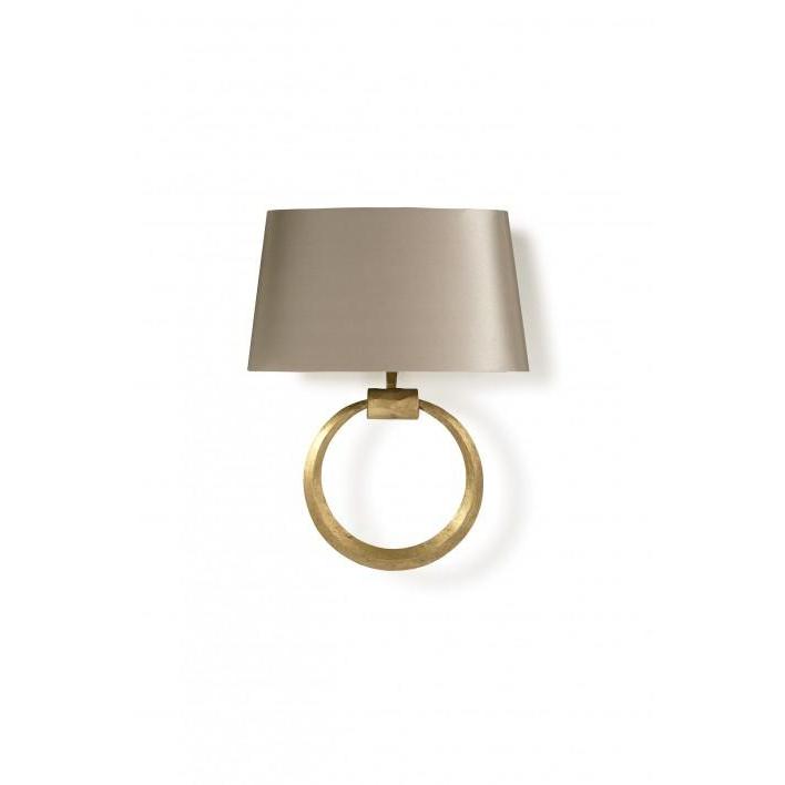 Ring Bathroom Wall Light - French Brass