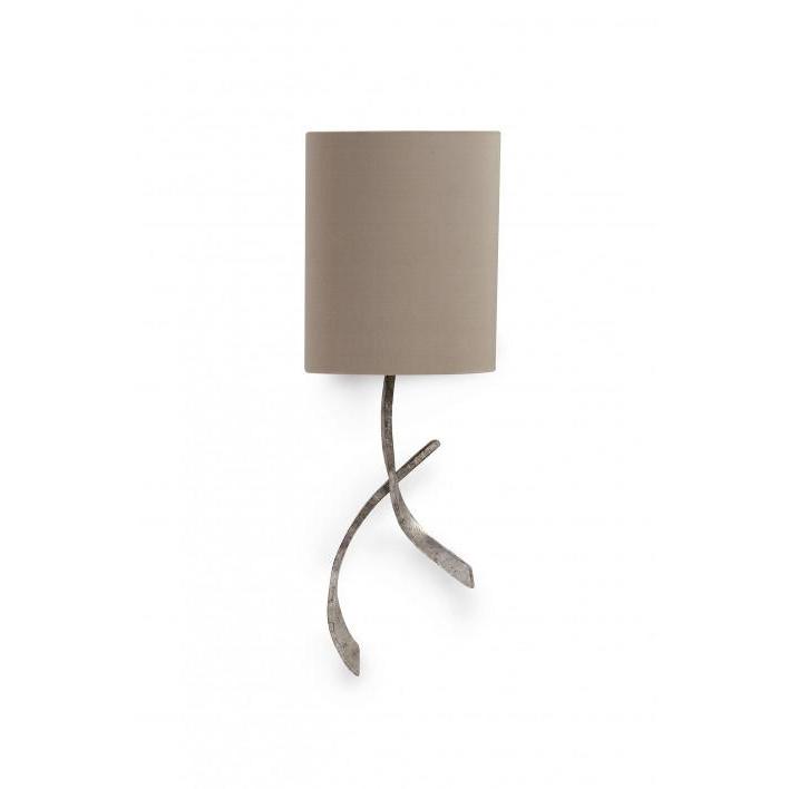 Sabre Bathroom Wall Light - Decayed Silver