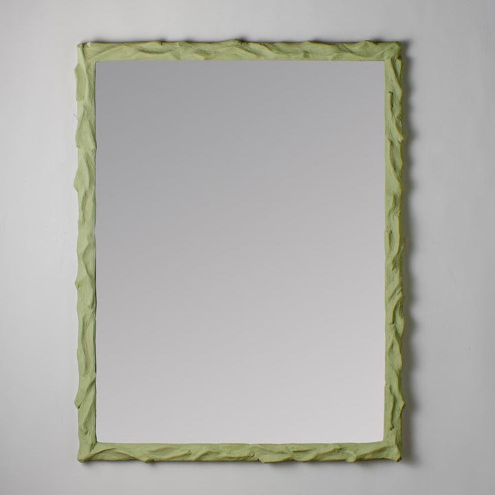 Twig Mirror Rectangular - Artichoke