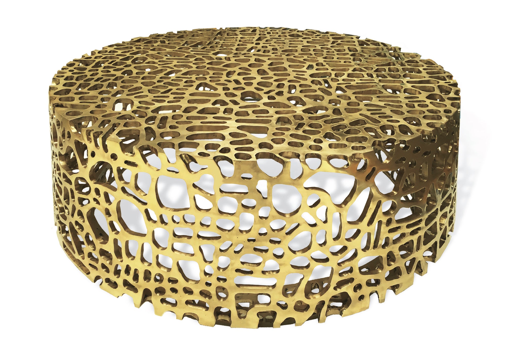 Una Cocktail Table - Brass